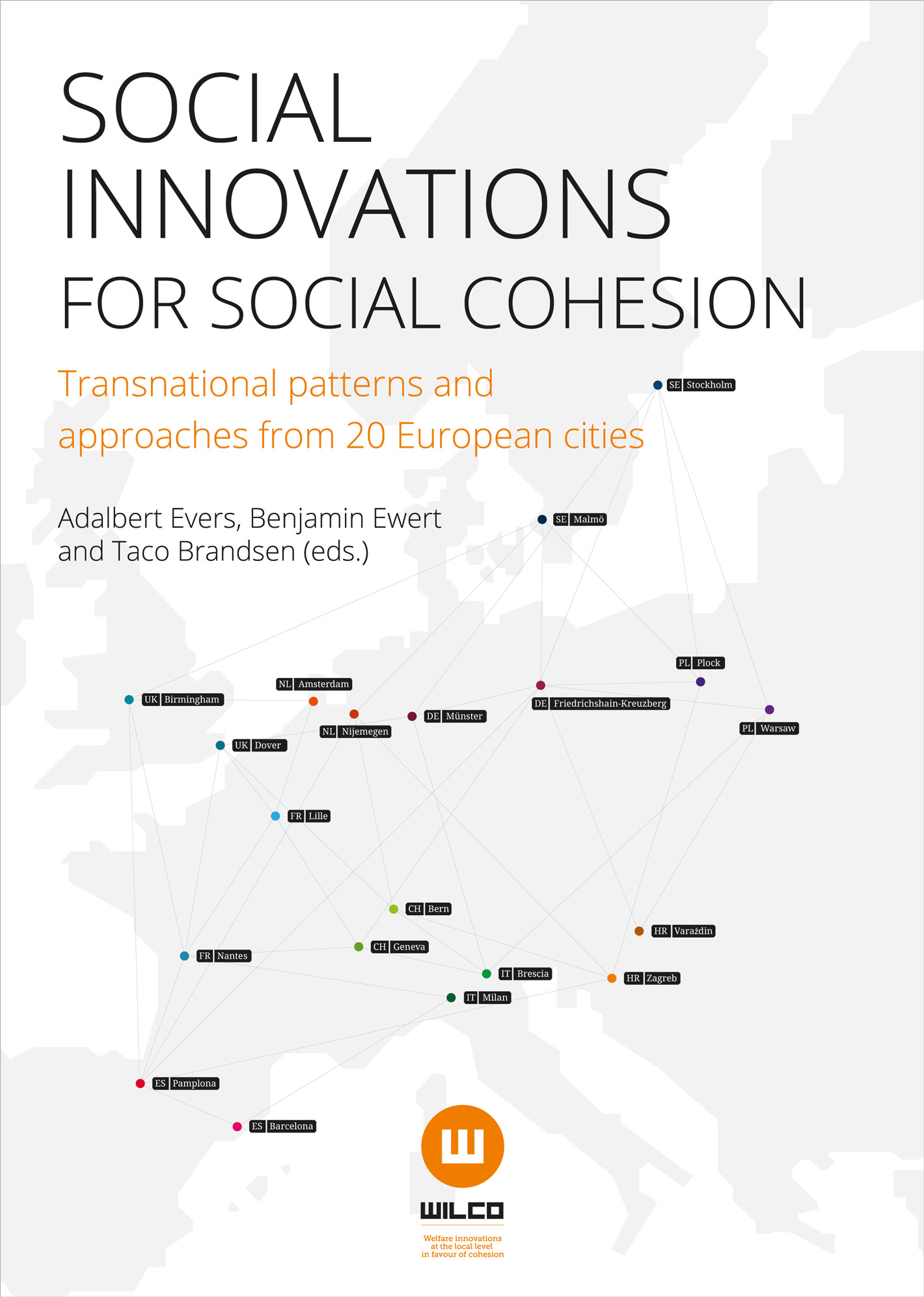 Social innovarions for social cohesion - book cover